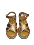 CharlisR Metal Desert Sandal (carry over style) - Clergerie - Liberty Shoes Australia