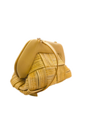 Tia Weaved Straw Clutch Chaitea - Themoire - Liberty Shoes Australia