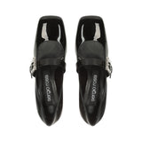 Sr Twenty Buckle Patent Mary Jane - SERGIO ROSSI - Liberty Shoes Australia