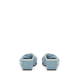 Si Rossi Denim Mule Sandals - SERGIO ROSSI - Liberty Shoes Australia