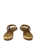 Ivory Metal Desert Slide (carry over style) - Clergerie - Liberty Shoes Australia