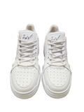 Talon White Leather Sneakers - GIUSEPPE-ZANOTTI - Liberty Shoes Australia