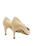 Sr1 Ivory Patent Pump - SERGIO ROSSI - Liberty Shoes Australia