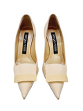 Sr1 Ivory Patent Pump - SERGIO ROSSI - Liberty Shoes Australia