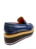 Bahati Navy Loaders - Clergerie - Liberty Shoes Australia