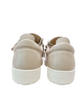 May Lond Nude Leather Sneaker - GIUSEPPE-ZANOTTI - Liberty Shoes Australia