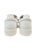 May Lond White Leather Sneaker - GIUSEPPE-ZANOTTI - Liberty Shoes Australia