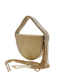 Gabi Lame Gold Bag( carryover style) - GEDEBE - Liberty Shoes Australia