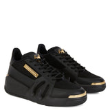 Talon Black Leather Sneakers - GIUSEPPE-ZANOTTI - Liberty Shoes Australia