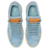 GZ94 Blue Denim Sneaker (carry over style) - GIUSEPPE-ZANOTTI - Liberty Shoes Australia