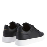 Gz94 Black Leather Sneakers - GIUSEPPE-ZANOTTI - Liberty Shoes Australia