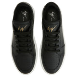 Gz94 Black Leather Sneakers - GIUSEPPE-ZANOTTI - Liberty Shoes Australia