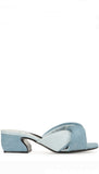 Si Rossi Denim Mule Sandals - SERGIO ROSSI - Liberty Shoes Australia