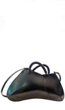 Hollywood Black Leather Bag - Francesca Bellavita - Liberty Shoes Australia