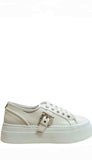 SR Twenty Buckle 005 Sneaker (carry over style) - SERGIO ROSSI - Liberty Shoes Australia
