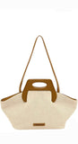Dhea Straw Bag Shell/Caramel - Themoire - Liberty Shoes Australia