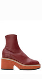 Albane3 Burgundy Boot - Clergerie - Liberty Shoes Australia