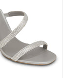 Cleo Silver Strass Sandals - Rene Caovilla - Liberty Shoes Australia