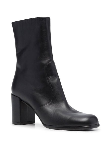 SR Aden Black Leather Ankle Boots – Liberty Shoes Australia