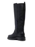 Sr Nora Mat Leather Knee-High Boots - SERGIO ROSSI - Liberty Shoes Australia