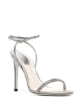 Ellabrita Silver Crystal Sandals - Sergio Rossi - Liberty Shoes Australia