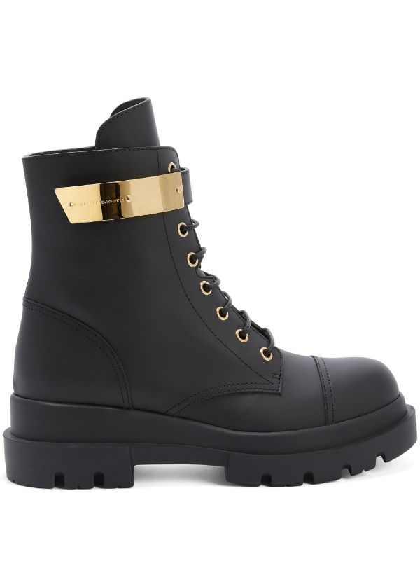 Alexa Lace-Up Bika Boots - Giuseppe Zanotti - Liberty Shoes Australia