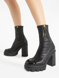 Kokebi Block Heel Boots - Giuseppe Zanotti - Liberty Shoes Australia