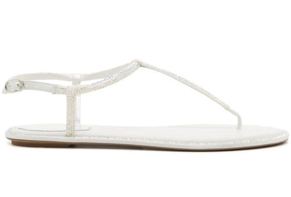 Diana White Sandals - Rene Caovilla - Liberty Shoes Australia
