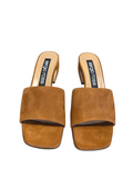 SR SI Rossi 045 Tan Suede Slip On Slides
