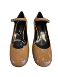 SI Rossi Latte Patent Mary Jane Heels 045