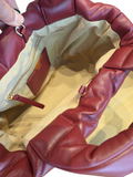 Quilted Nappa Burgundy Bag
