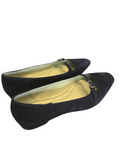 Emilie Navy Suede Ballet Loafer