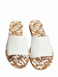 Lulu White Sandals