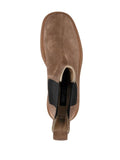 Sr Milla Tan Suede Boots - SERGIO ROSSI - Liberty Shoes Australia