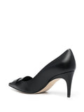 Sr1 Black Leather Pumps - SERGIO ROSSI - Liberty Shoes Australia