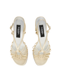 Ipanema Gold Leather Sandals