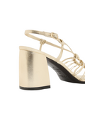Ipanema Gold Leather Sandals