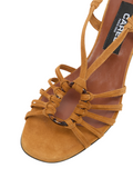 Copacabana Cognac Suede Sandals