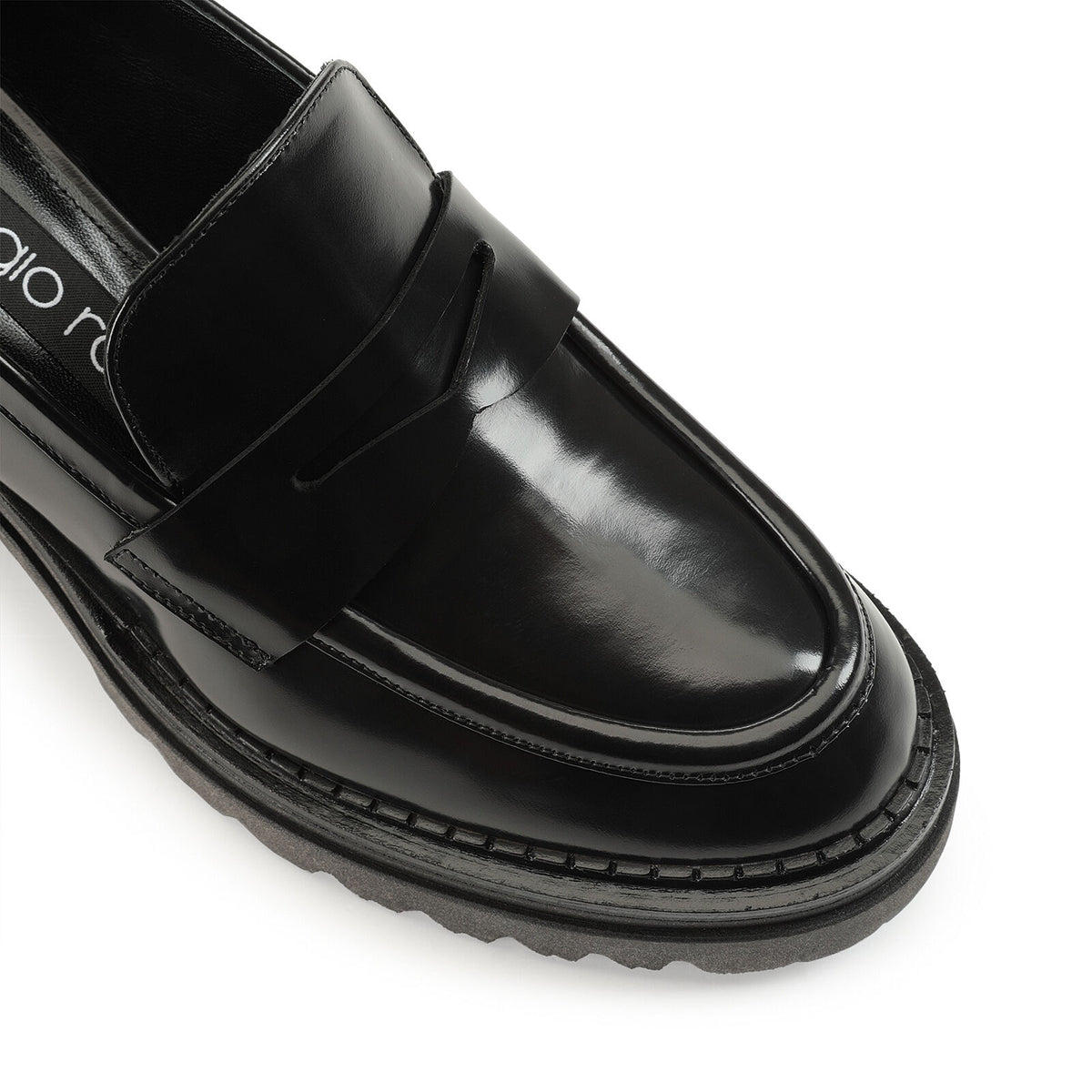 SR JOAN - LOAFERS ブラック Sr Joan Leather Loafers – Liberty Shoes Australia