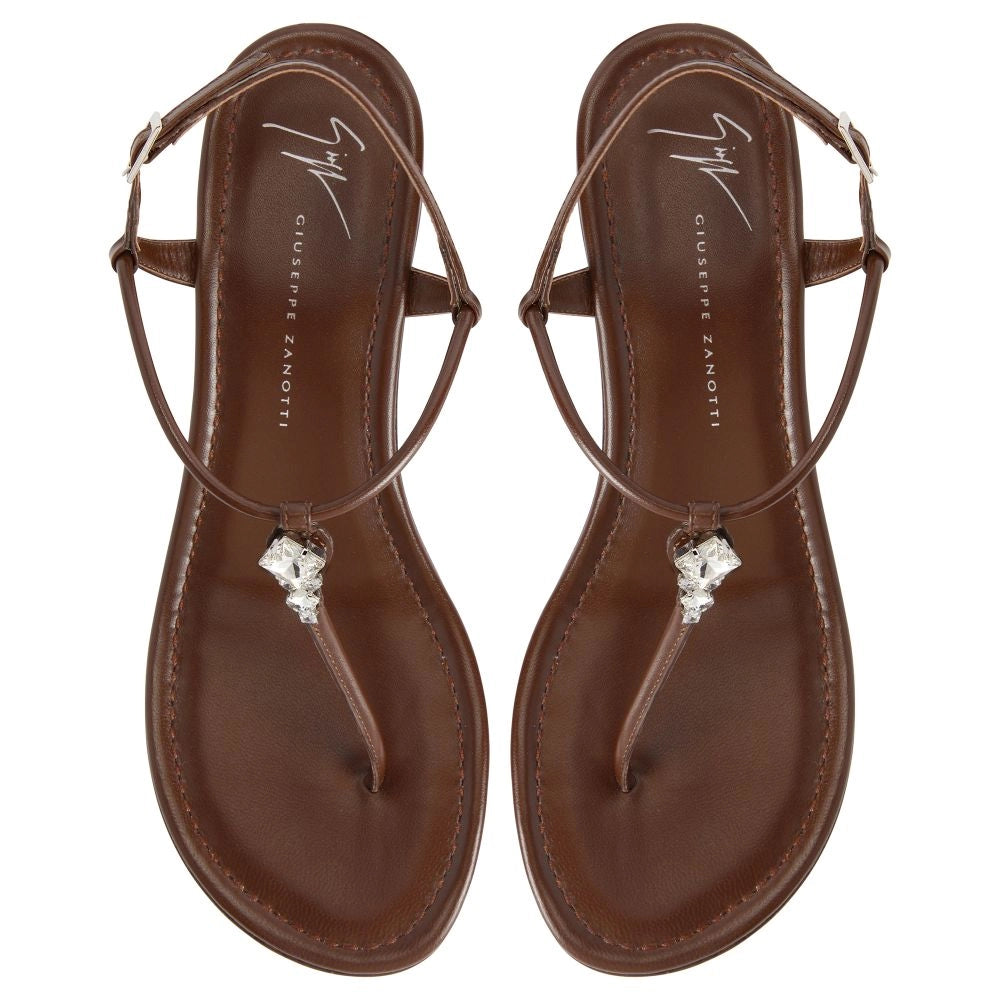 Moonlie Brown Sandal – Liberty Shoes Australia