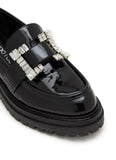 Sr Prince Pentent Leather Loafers - Sergio Rossi - Liberty Shoes Australia
