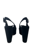 Dylan2 Black Suede Wedge (carry over style)