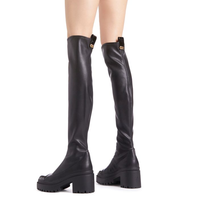 Avela Stretch Over-Knee Boots - GIUSEPPE-ZANOTTI - Liberty Shoes Australia