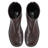 Junney Brown Leather Boots