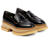 Banel Black Loafers - Clergerie - Liberty Shoes Australia