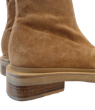 Bailey Tan Stretch Suede Boots - Clergerie - Liberty Shoes Australia