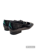 Sr Alicia Flat Patent Ballerina - Sergio Rossi - Liberty Shoes Australia