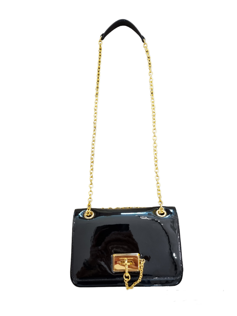 Le4 Patent Leather Shoulder Bag - Alexandre Vauthier - Liberty Shoes Australia