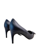 Sr1 Navy Leather Pumps - SERGIO ROSSI - Liberty Shoes Australia