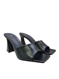 Solhene Black Mules - GIUSEPPE-ZANOTTI - Liberty Shoes Australia